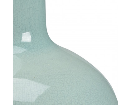 Chelsea House - Wicker Celadon Vase in Porcelain