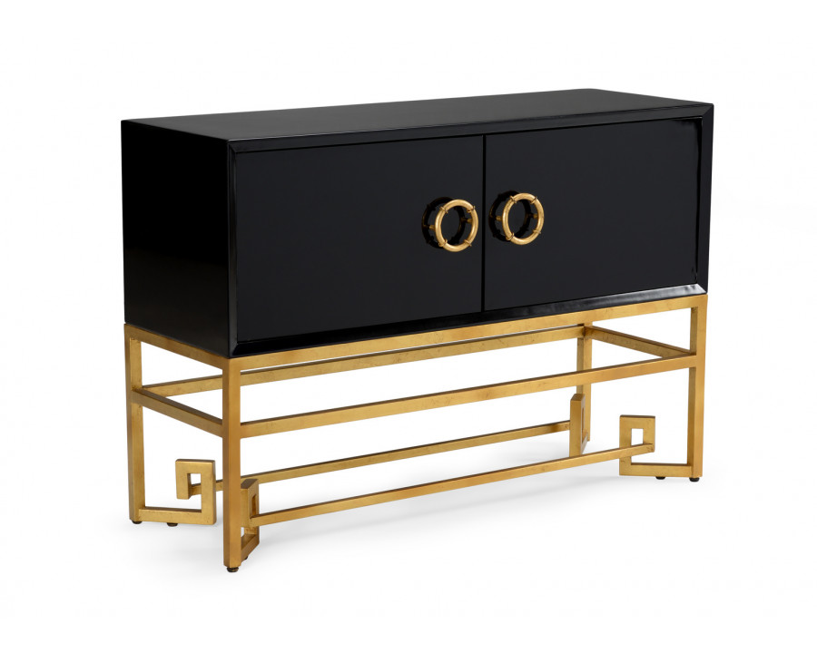 Chelsea House - Decker Cabinet in Black