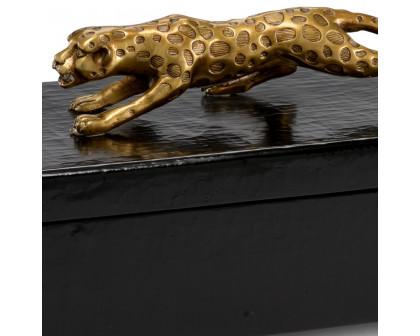 Chelsea House Cheetah Box - Black