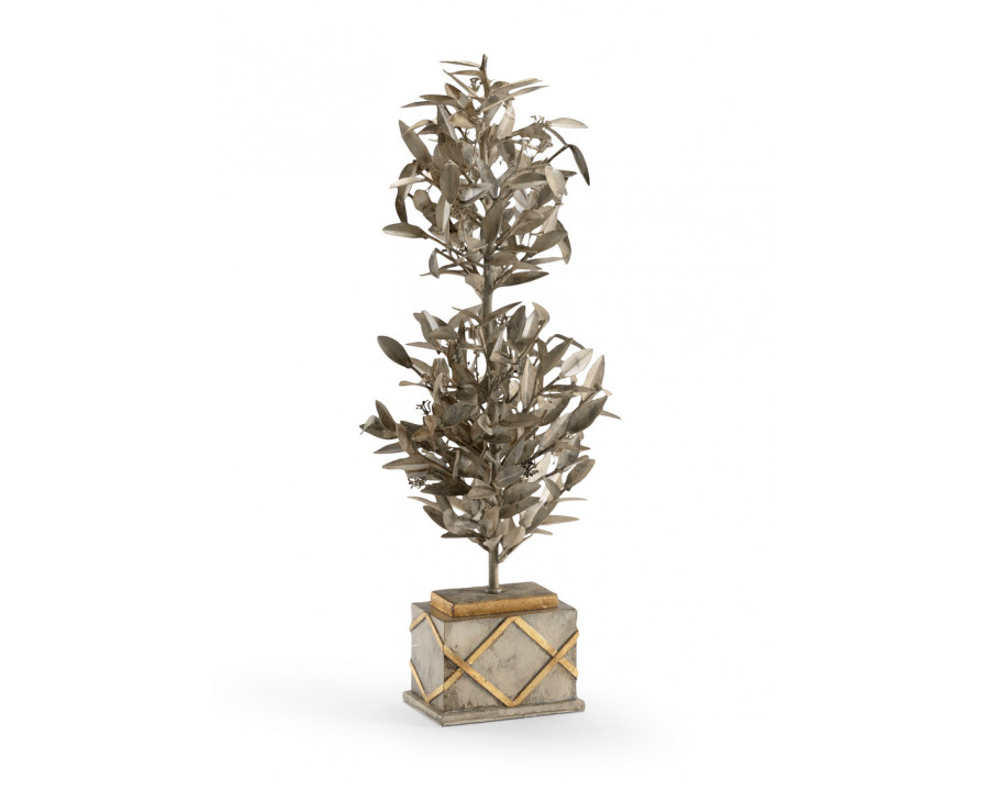 Chelsea House Parisian Topiary Tree - Aged Beige