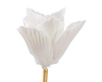 Chelsea House Tulip Stem - White, Large