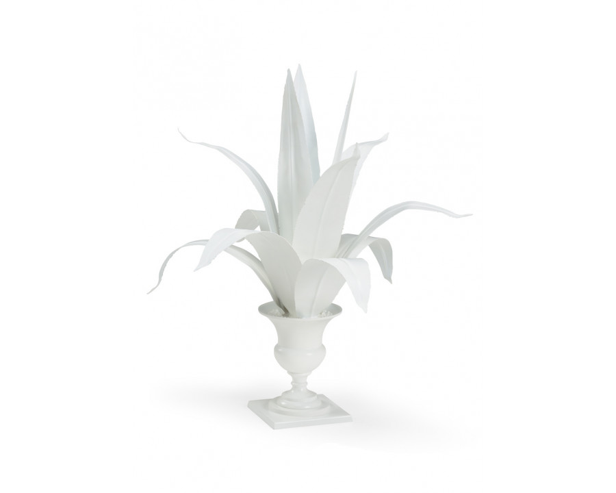 Chelsea House - Lyon Tole Flower in White