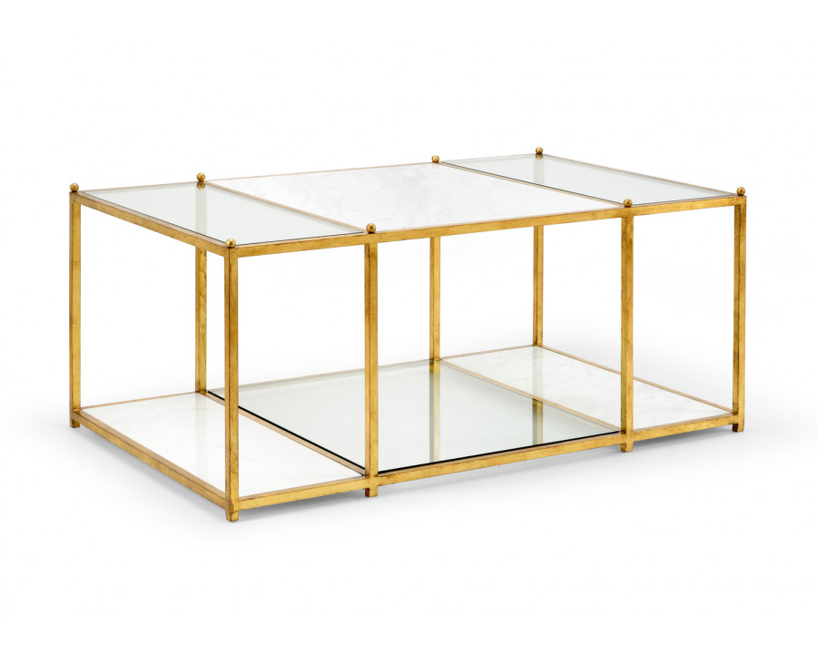 Chelsea House Directoire Coffee Table - Gold