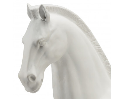 Chelsea House - Horse Accent in White/Black