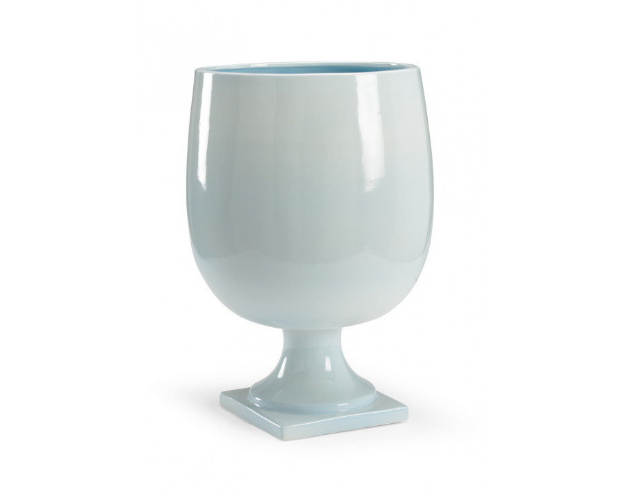 Chelsea House - Lancaster Vase Blue in Baby Blue