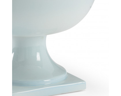 Chelsea House - Lancaster Vase Blue in Baby Blue