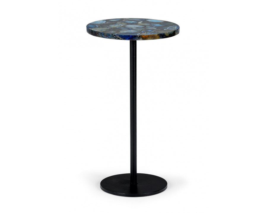 Chelsea House - Agate Side Table in Blue