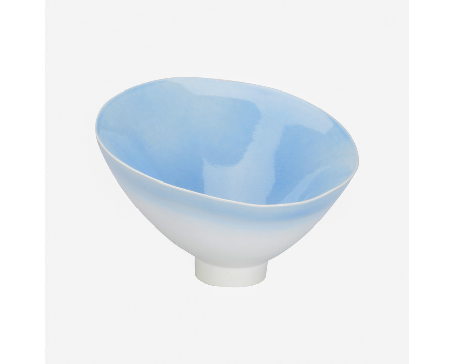 Chelsea House - San Antonio Bowl in Off White/Blue/Purple