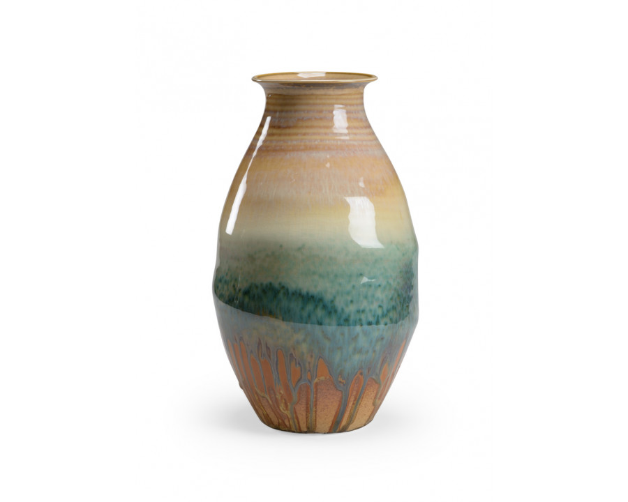 Chelsea House - Morelia Vase in Browns/Greens/Yellows