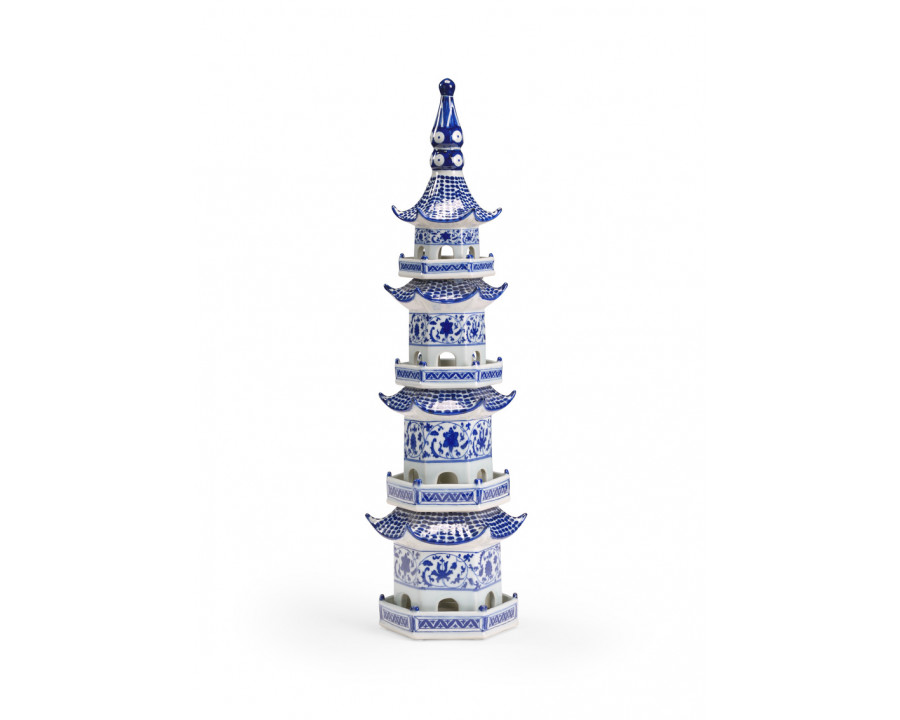 Chelsea House - Pagoda in Cobalt, Ceramic