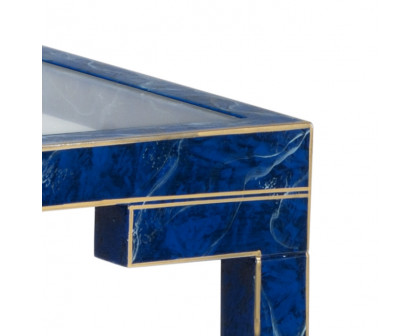 Chelsea House Decker Side Table - Lapis