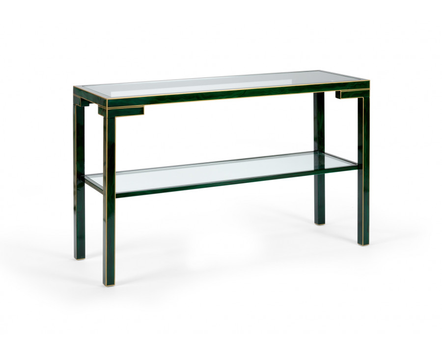 Chelsea House Decker Console - Malachite