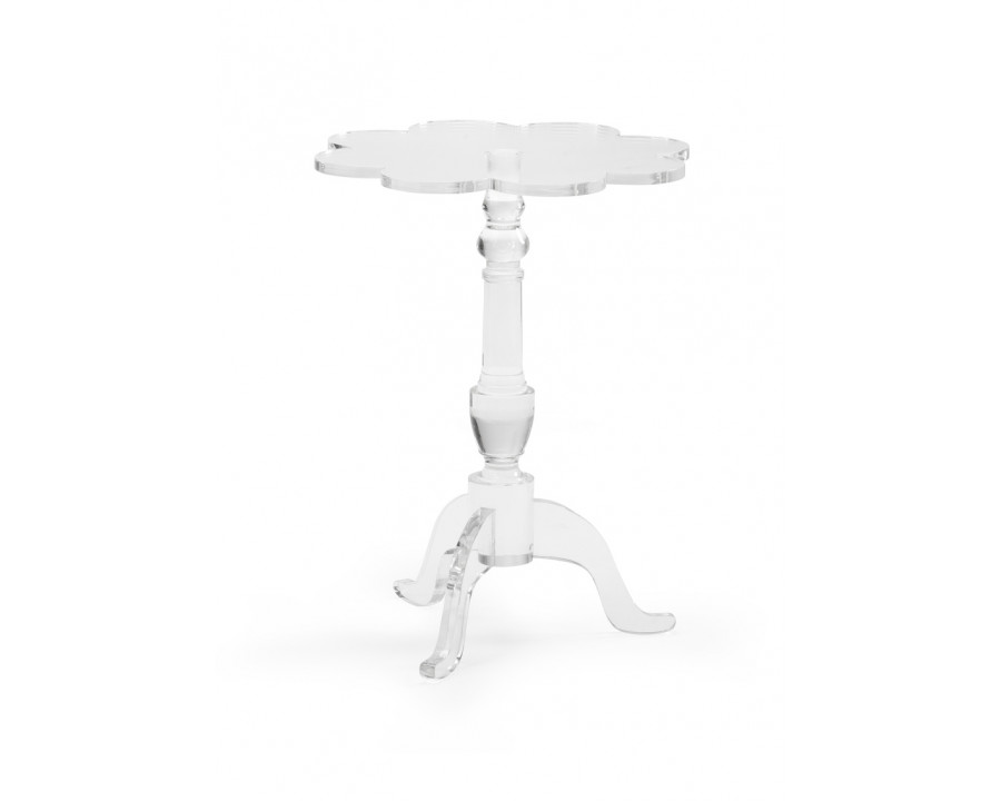 Chelsea House - Mount Pleasant Side Table in Clear