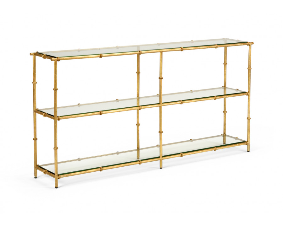 Chelsea House - Lauren Console in Clear/Beveled