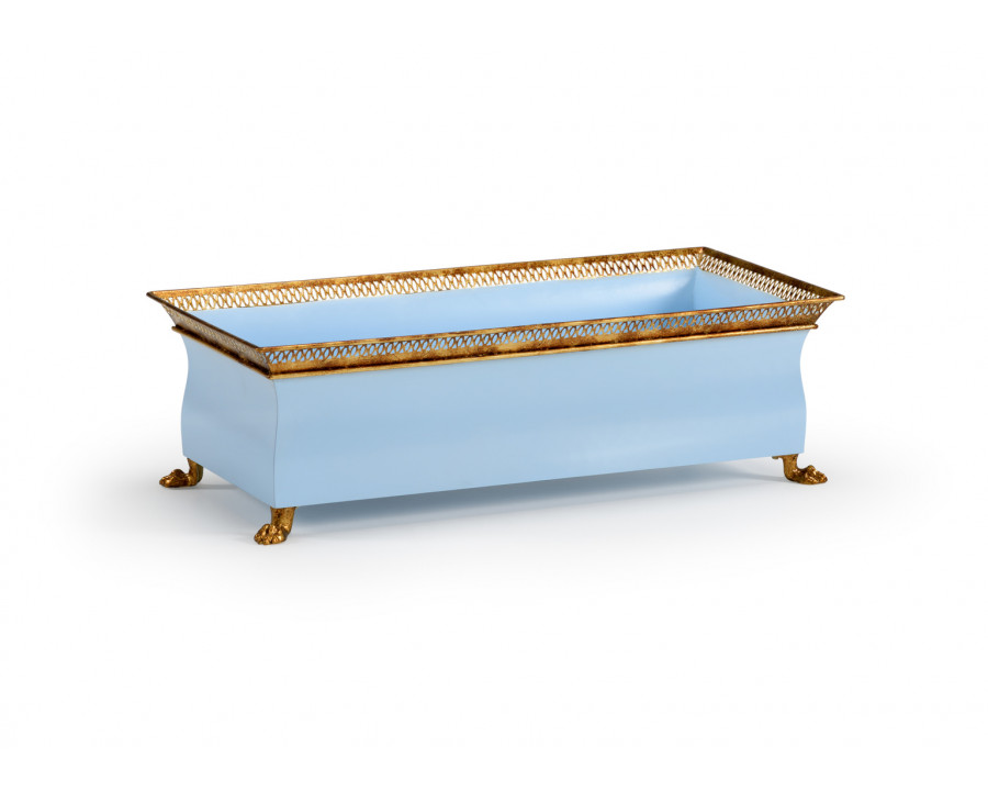 Chelsea House French Tole Planter - Blue