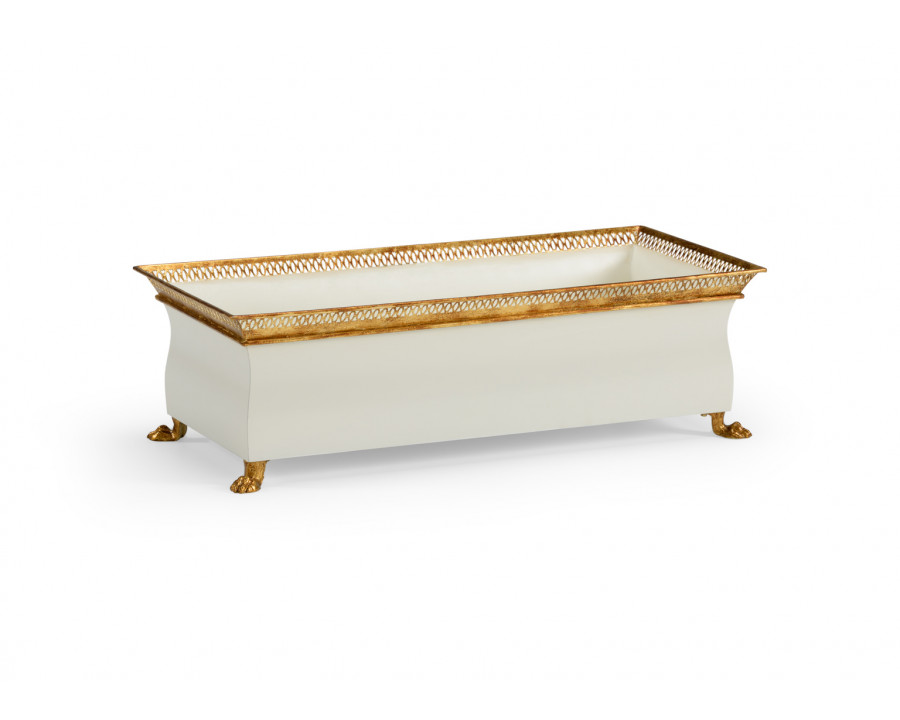 Chelsea House French Tole Planter - Cream