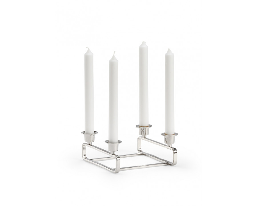 Chelsea House - Berkshire Candlestick in Nickel