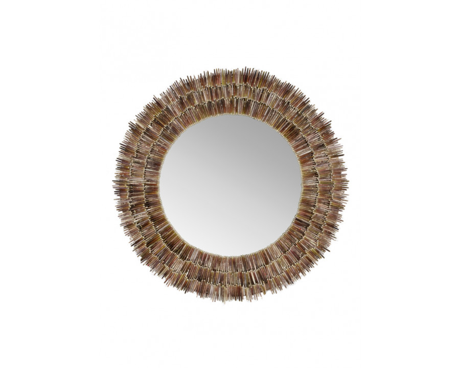 Chelsea House - Urchin Spine Mirror in Natural