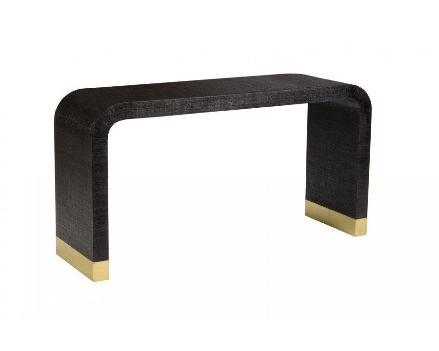 Chelsea House Waterfall Console - Black