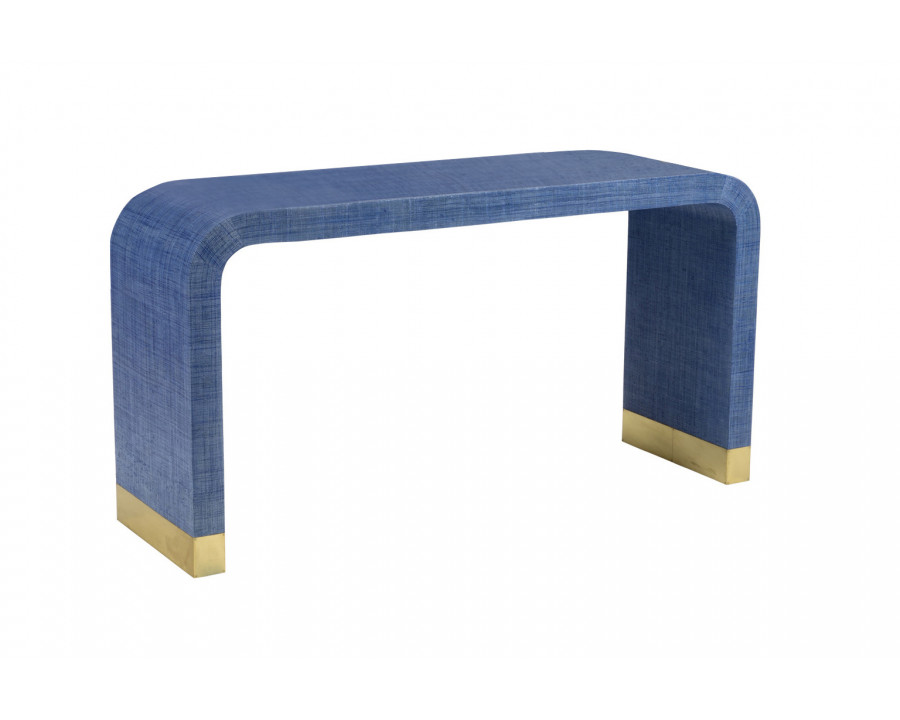 Chelsea House Waterfall Console - Blue