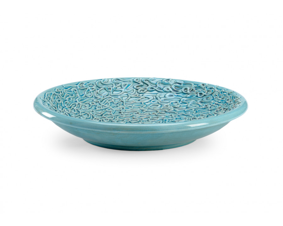 Chelsea House - Normandy Bowl in Turquoise