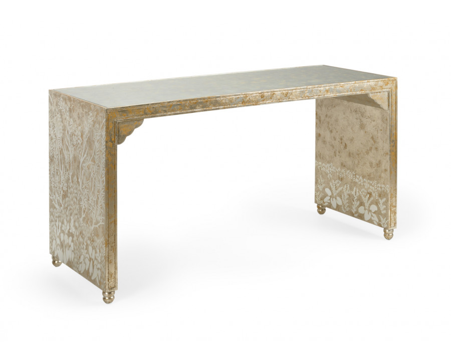 Chelsea House - Hong Kong Desk in Antique Gold