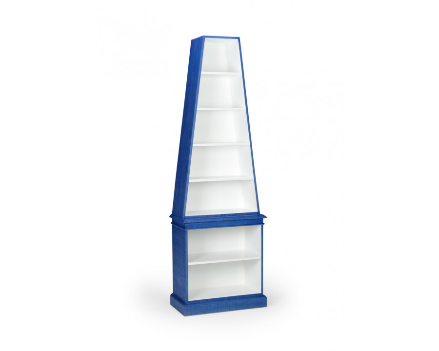 Chelsea House - Regency Bookcase in Blue/White