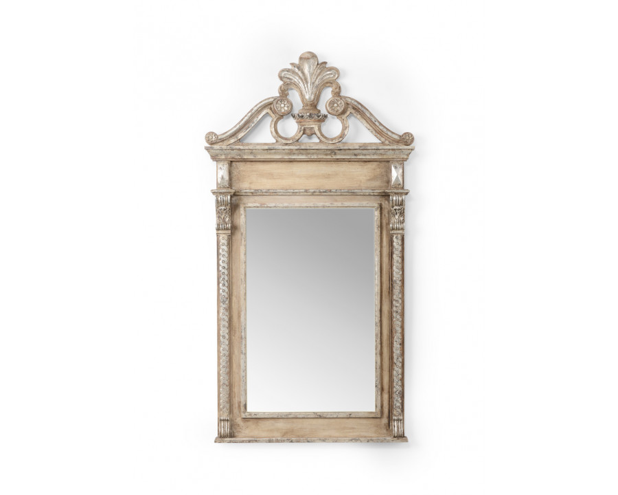 Chelsea House - Grand Entrance Mirror in Old World Silver