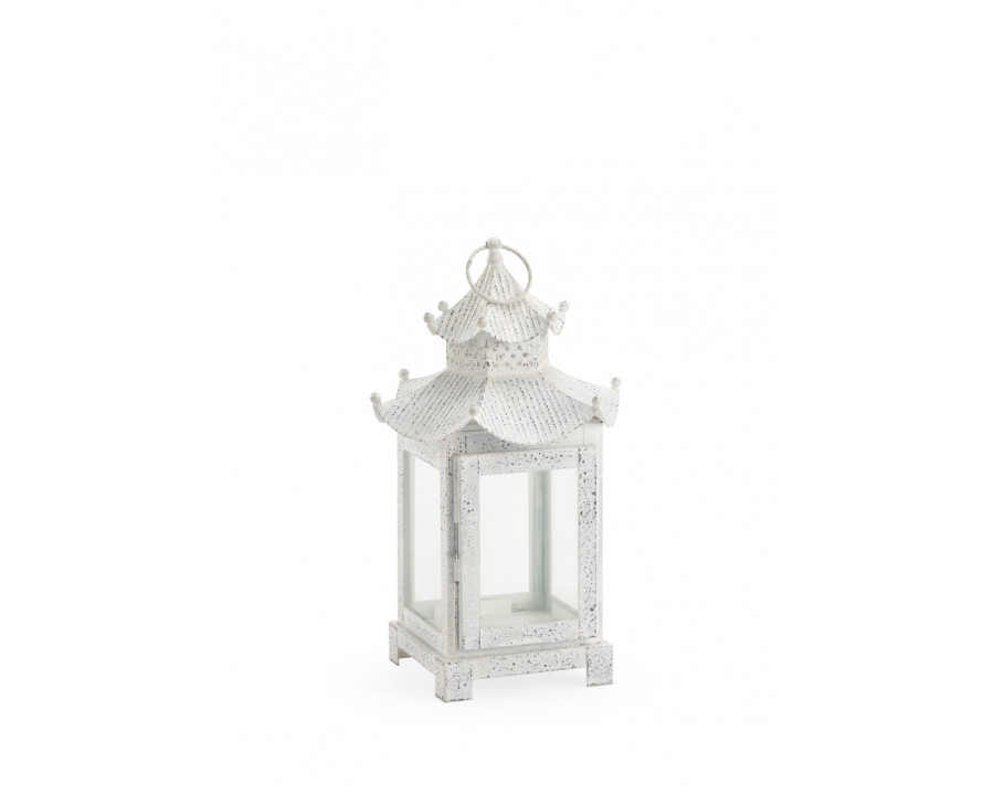 Chelsea House Birch Lantern - White, Small