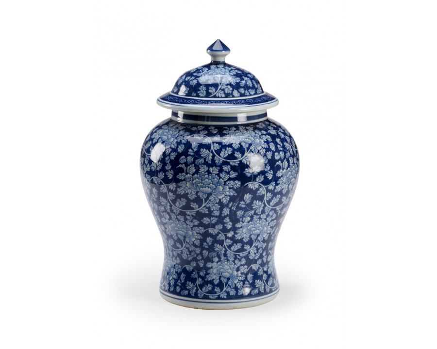 Chelsea House - Medium Clark Vase in Blue/White