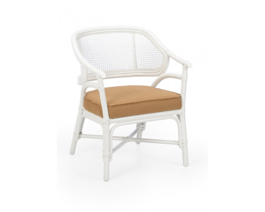 Chelsea House - Remington Chair in White/Brown