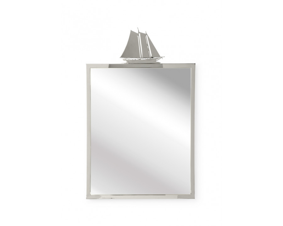 Chelsea House High Tide Mirror - Nickel