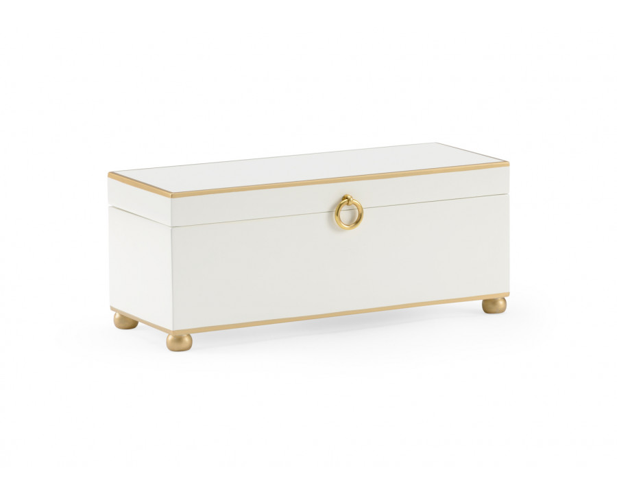 Chelsea House Rectangular Box - Cream