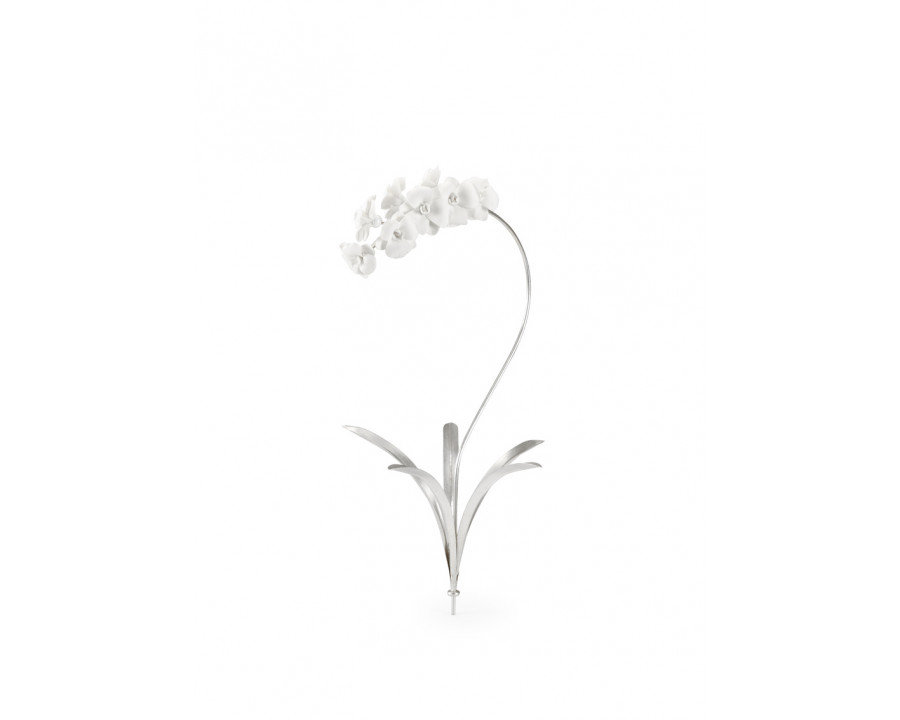 Chelsea House Orchid Stem - Silver, Medium