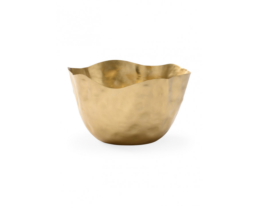 Chelsea House - Organic Shaped Bowl in Gold