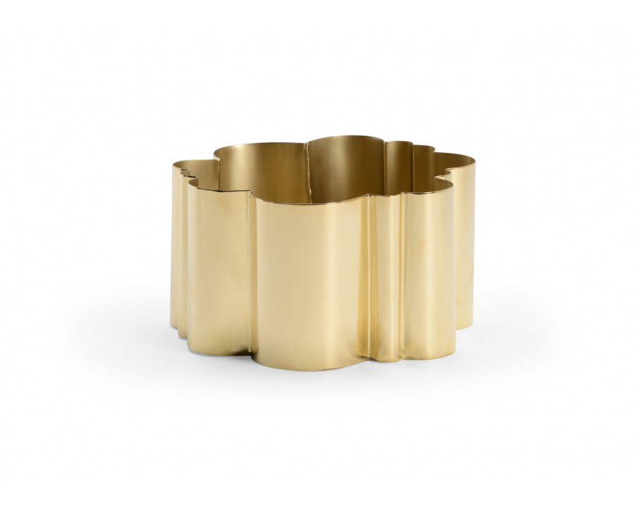 Chelsea House Cloud Bowl - Matte/Polished Brass