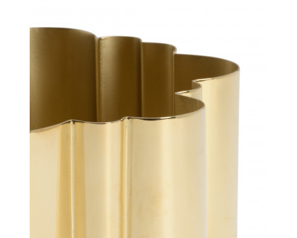 Chelsea House Cloud Bowl - Matte/Polished Brass