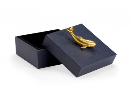 Chelsea House William Whale Box - Navy