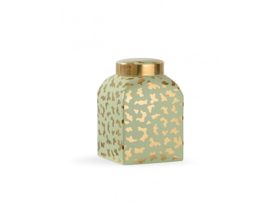 Chelsea House Jungle Ginger Jar - Pistachio