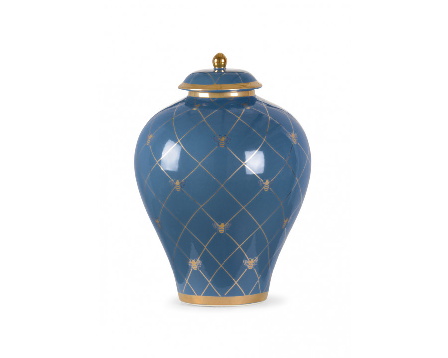 Chelsea House Bee Humble Jar Small - Blue