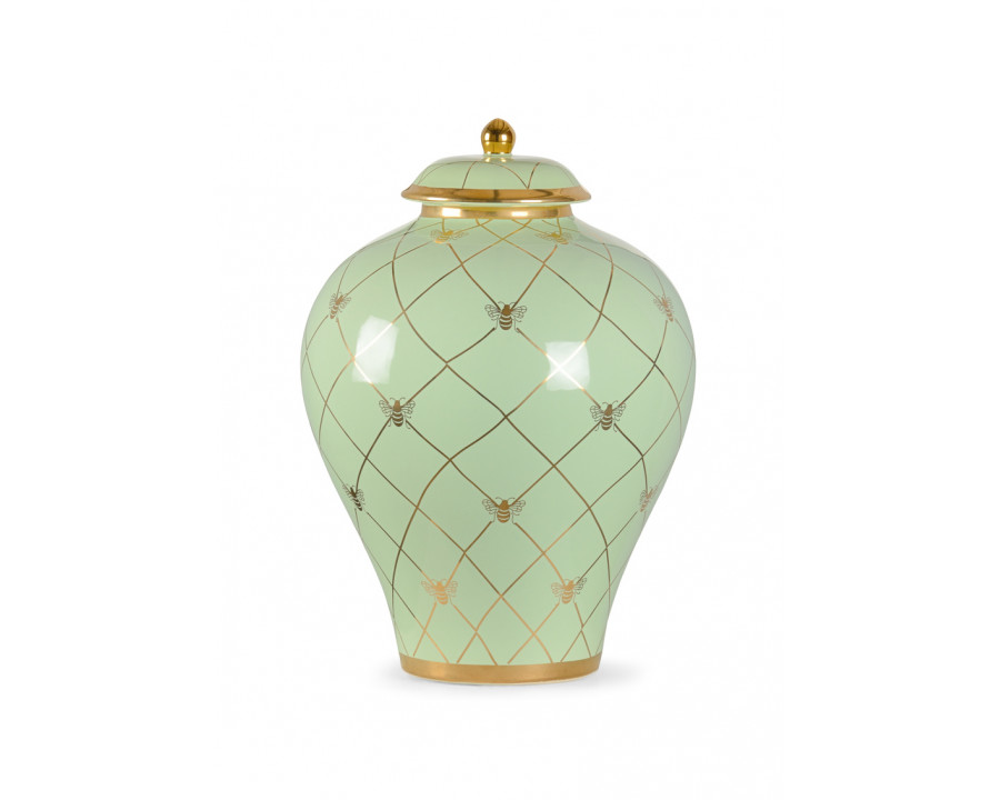 Chelsea House Bee Humble Jar Small - Pistachio