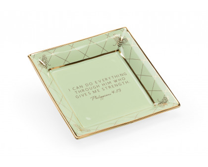 Chelsea House - Square Bee Verse Plate