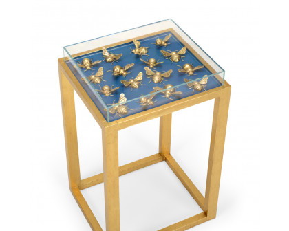 Chelsea House Flutter Side Table - Blue