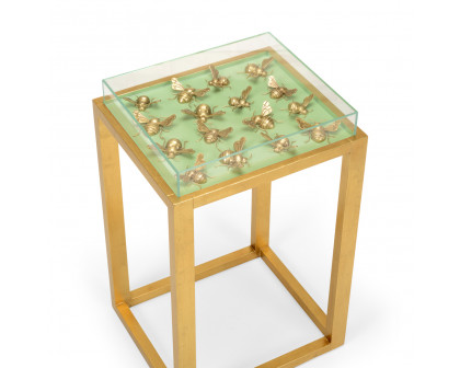 Chelsea House Flutter Side Table - Pistachio