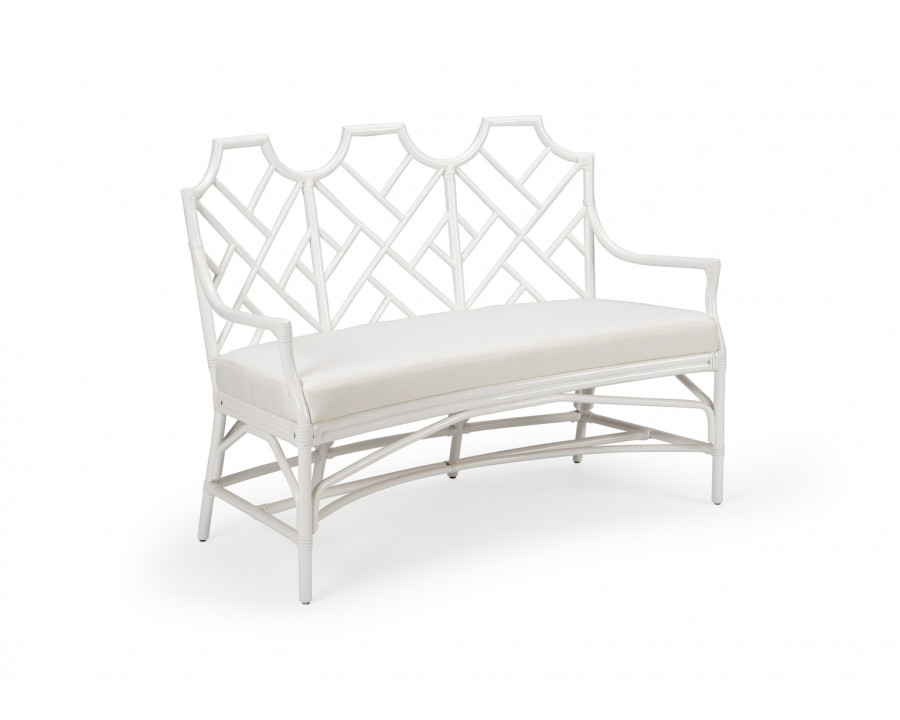 Chelsea House Godwin Bench - White