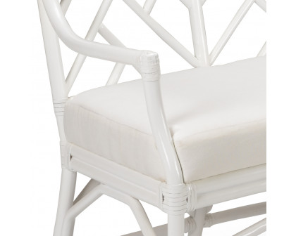 Chelsea House Godwin Bench - White