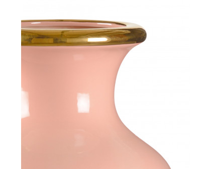 Chelsea House Audrey Vase - Coral