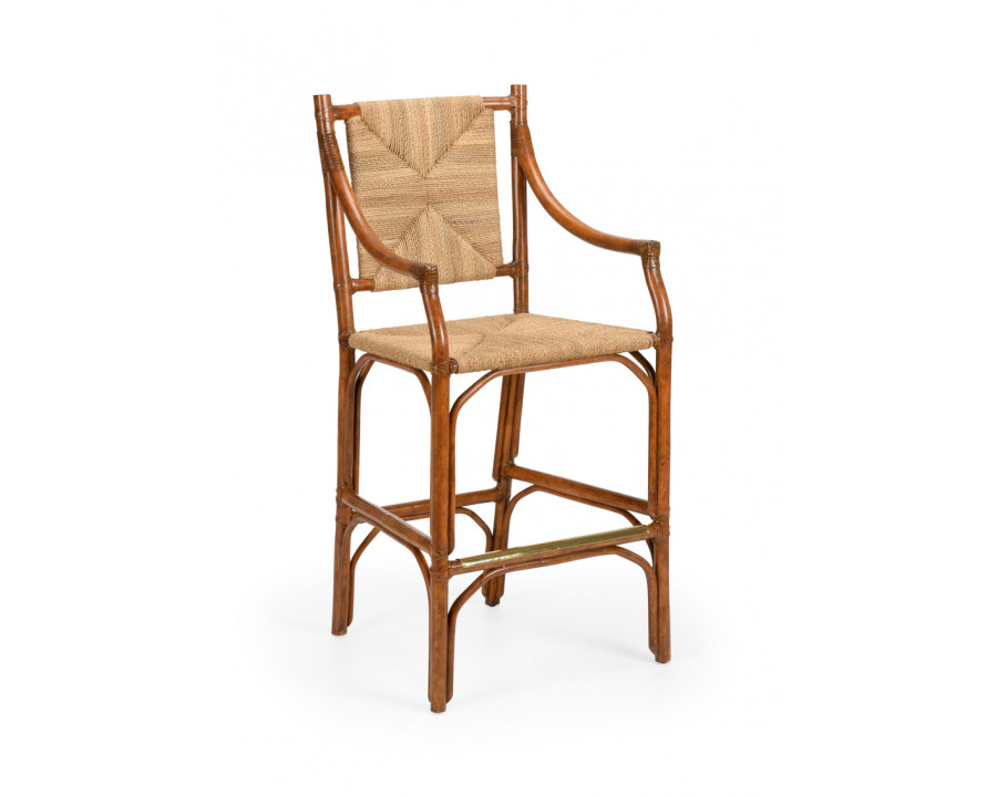 Chelsea House Mecklenburg Barstool - Natural