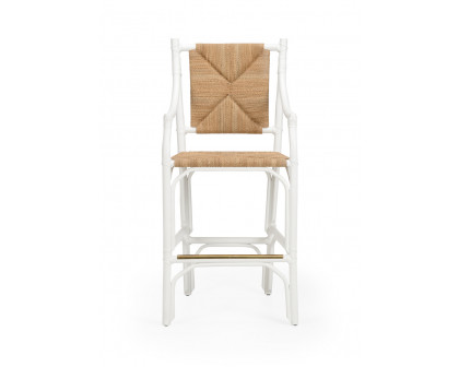 Chelsea House Mecklenburg Barstool - White