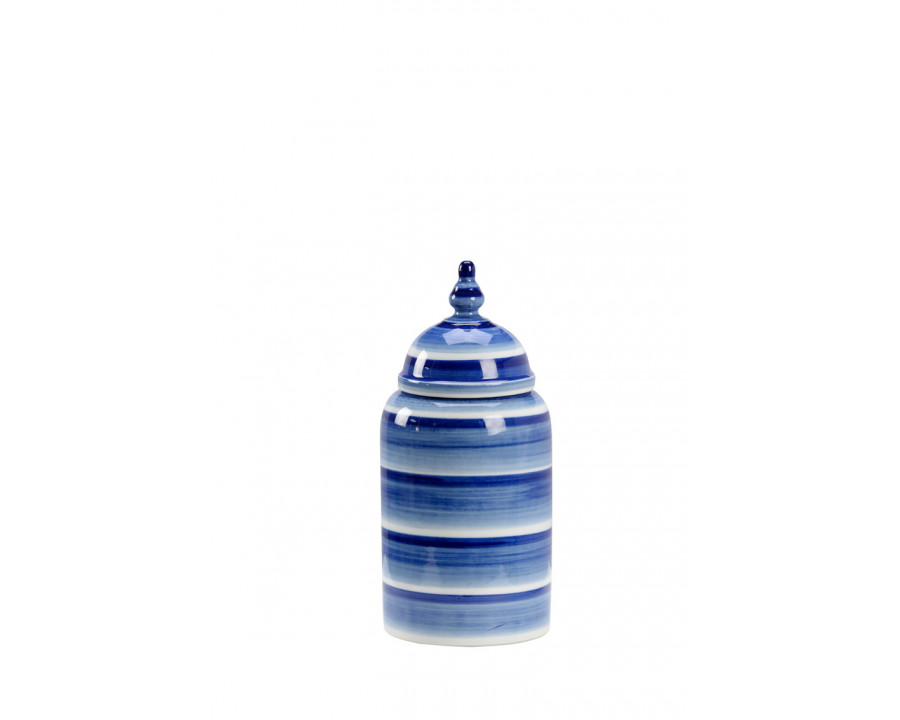 Chelsea House Janice Jar - Blue/White, Medium